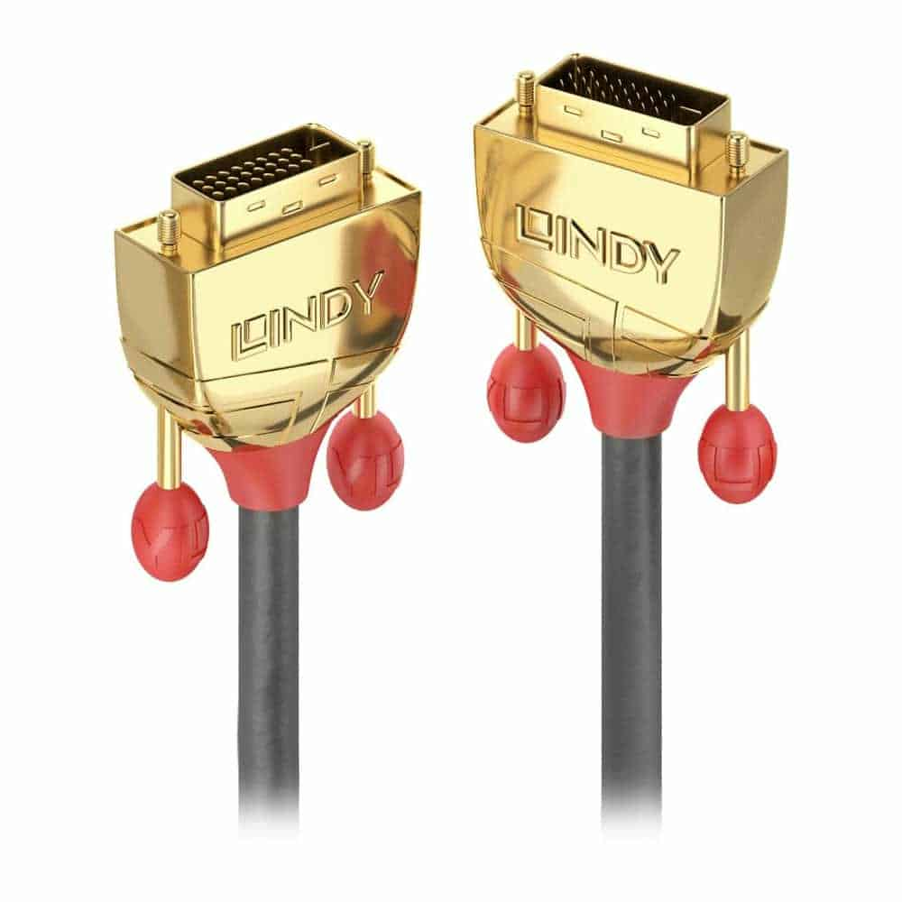 Lindy 10m Gold DVI-D Dual Link Cable